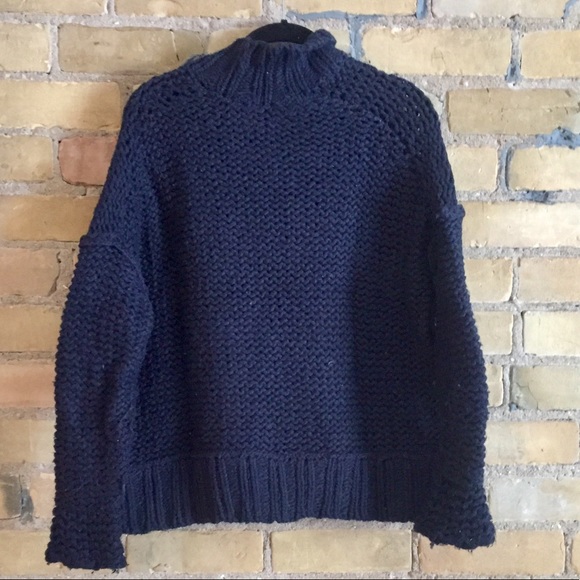 Chunky Free People turtleneck sweater - Picture 3 of 4